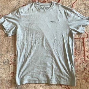 Men’s Patagonia Tshirt Size Large. Greenish Grey